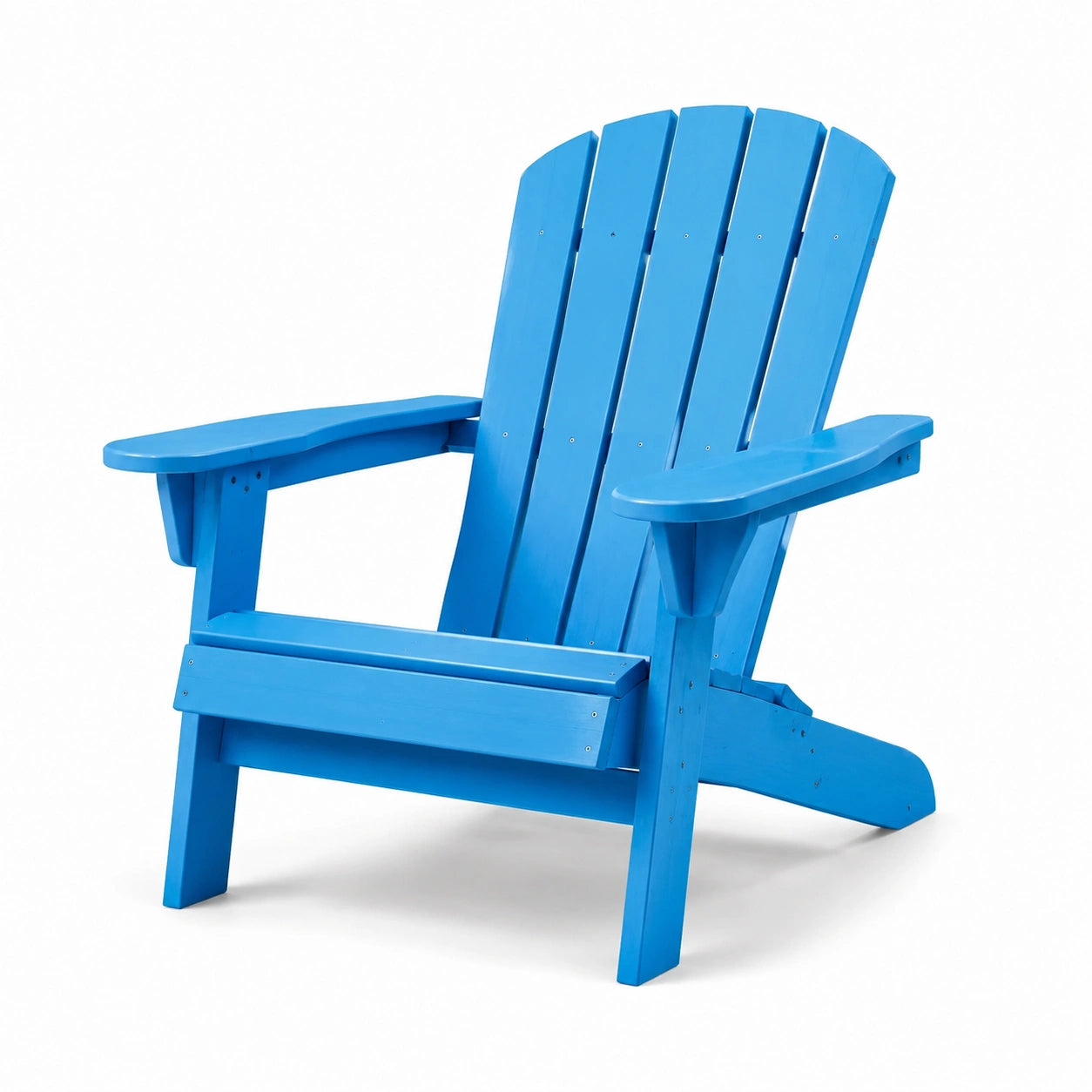 Adirondackstuhl Holz Blau