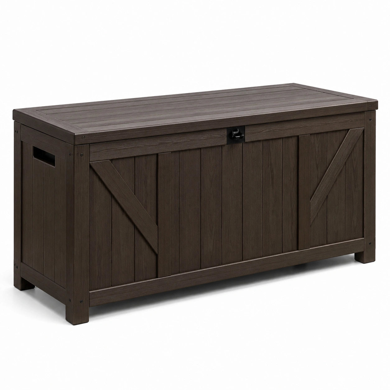 Kunststoff Lagerbox Braun 120x45x60 cm